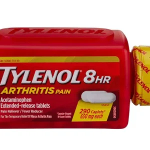 Tylenol 8 HR Arthritis 650 mg , 290 capsulas