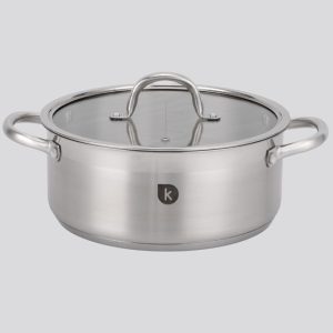 Cacerola Inox 20 cm Kadal Alejandra 2.9 L