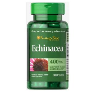 Puritan's Pride- Echinacea 400 mg 100 cápsulas