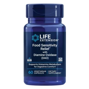 Life Extension  DAO Food Sensitivity Relief  -Alivio de la sensibilidad alimentaria con diamina oxidasa (DAO), 60 capsulas