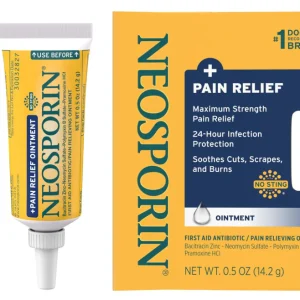 Neosporin - Alivio del dolor máxima potencia - protección contra infecciones las 24 horas.