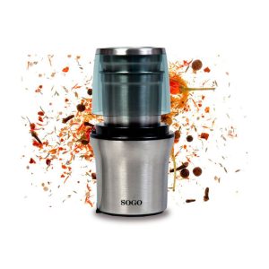 Picadora molinillo Sogo SS-5230 Humedo y seco 300W acero inox