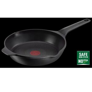 Sartén Tefal Robusto 26 cm Aluminio fundido Retención de calor Revestimiento antiadherente Negro