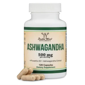 Ashwagandha 500mg , 120 capsulas - Double Wood
