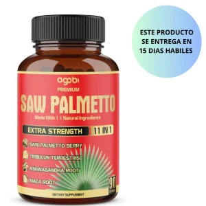 Agobi - Saw Palmetto extra fuerte 11 in 1 , 90 capsulas