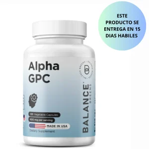 Balance Breens - Alpha GPC 600mg, 120 capsulas