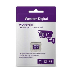 TARJETA MEMORIA MICRO SD WD PURPLE 32GB
