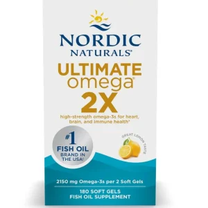 Ultimate Omega 2X 2150mg , 180 capsulas - Nordic Naturals