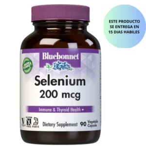 BLUEBONNET NUTRICIÓN SELENIO 200 mcg 90 CAPSULAS