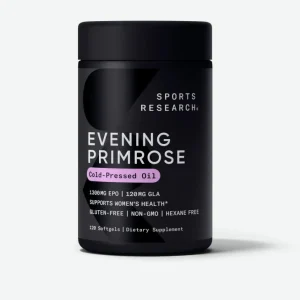 Sport Reseach Evening Primrose - Aceite de Onagra 1300mg 120 softgels