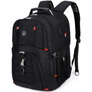 Shrradoo Mochila de viaje extragrande- Porta laptop de hasta 17 pulgadas